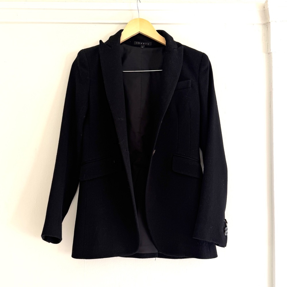 Theory Classic Black Blazer